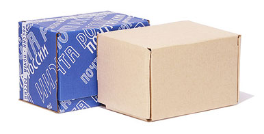 Почтовая коробка Тип Г (№3), 265x165x190 (упаковка 20 шт, серая, без лого)