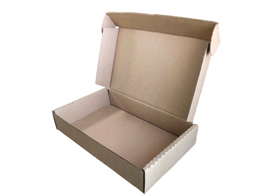 Почтовая коробка Тип Е (№1), 270x165x50 (упаковка 20 шт, серая, без лого)