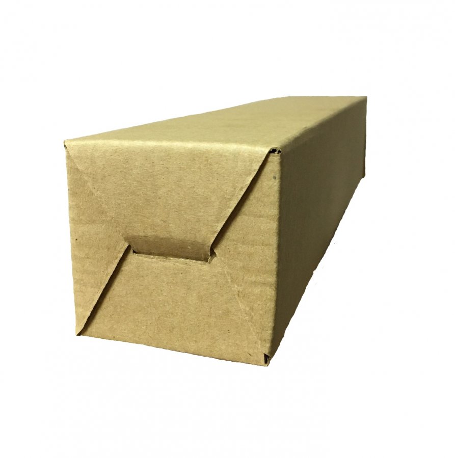 Коробка из микрогофрокартона 57x57x270 (упаковка 100 шт, серая, без лого)