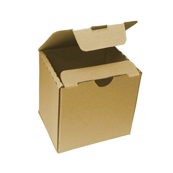 Коробка из микрогофрокартона 80x70x80 (упаковка 100 шт, серая, без лого)