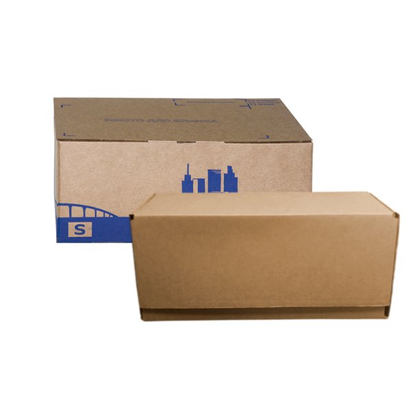 Почтовая коробка Тип S, внешний разм. 260х175х80 мм (упаковка 20 шт, серая, без лого)