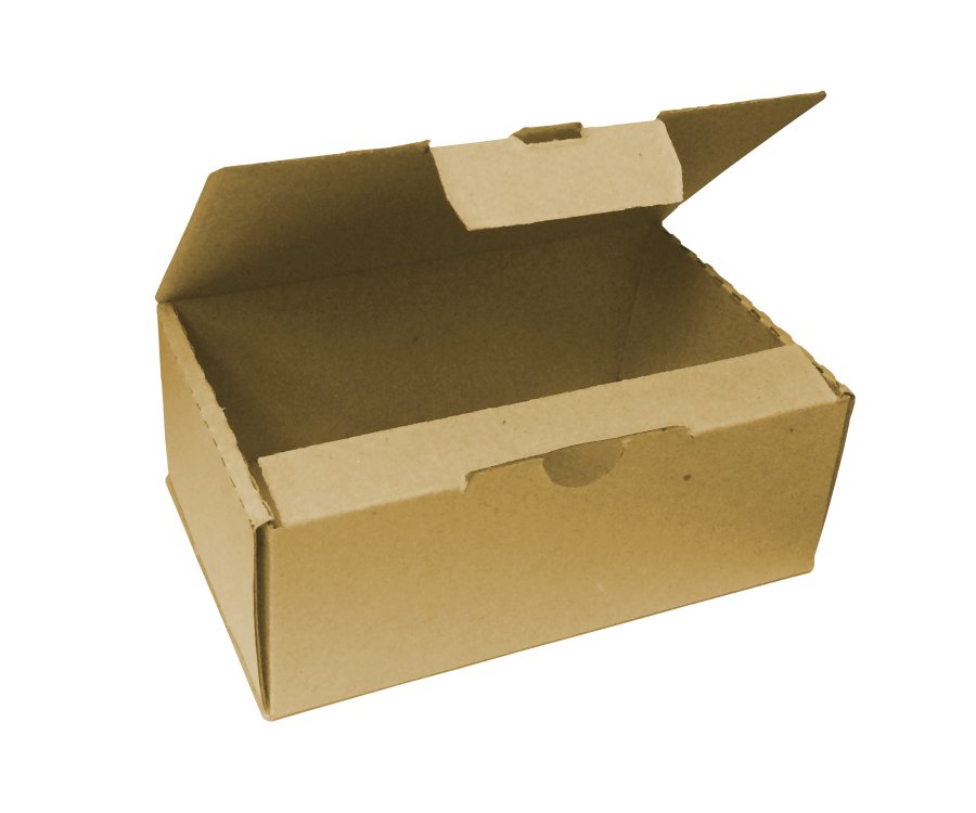 Коробка из микрогофрокартона 155x100x55 (упаковка 100 шт, серая, без лого)